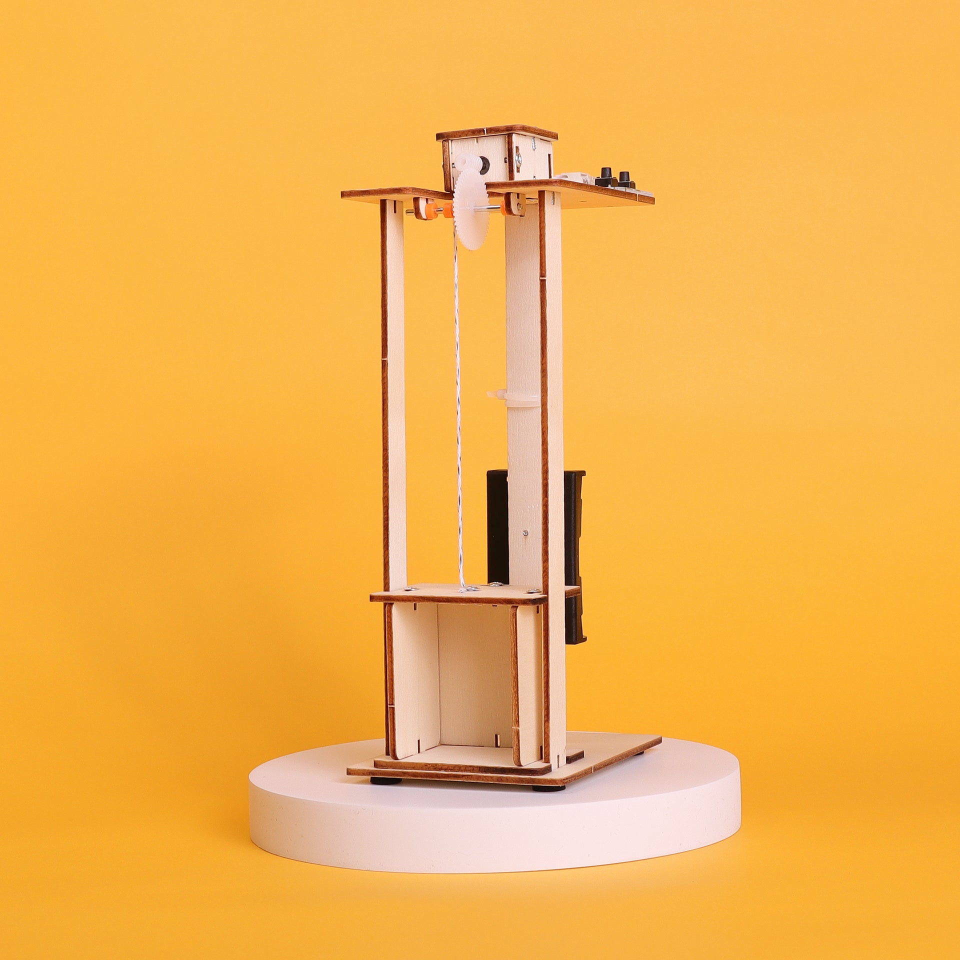 Electric Elevator DIY Kit, Educational STEM Toy