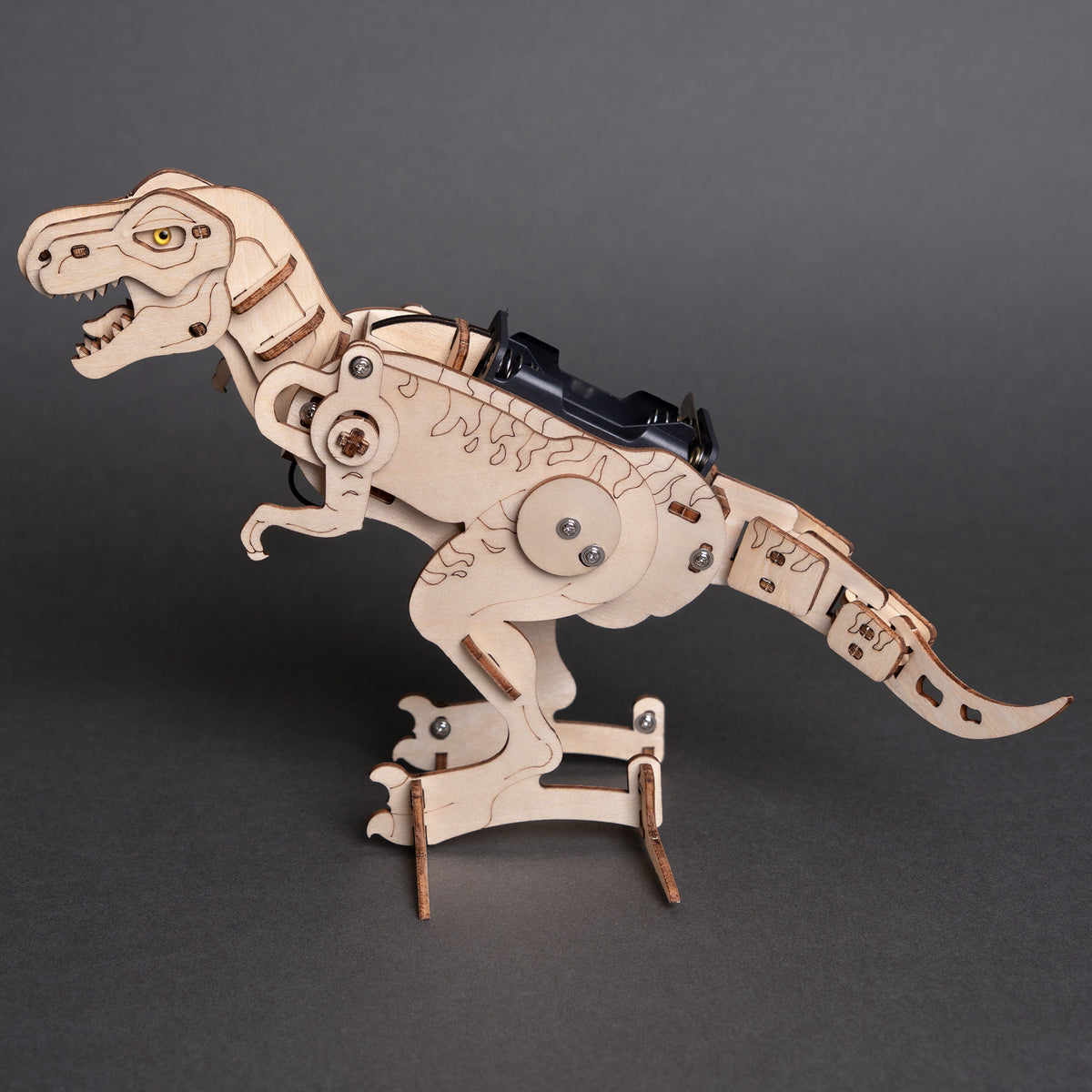 Kit de bricolage dinosaures motorisés CreateKit T-Rex