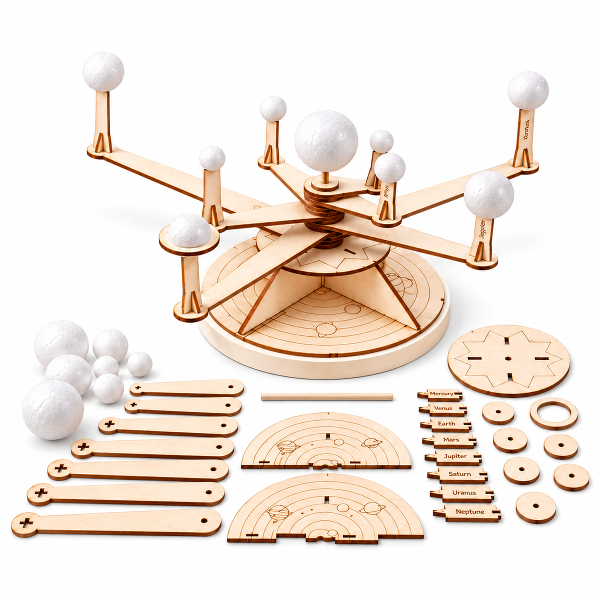 Kit de bricolage modèle de système solaire CreateKit