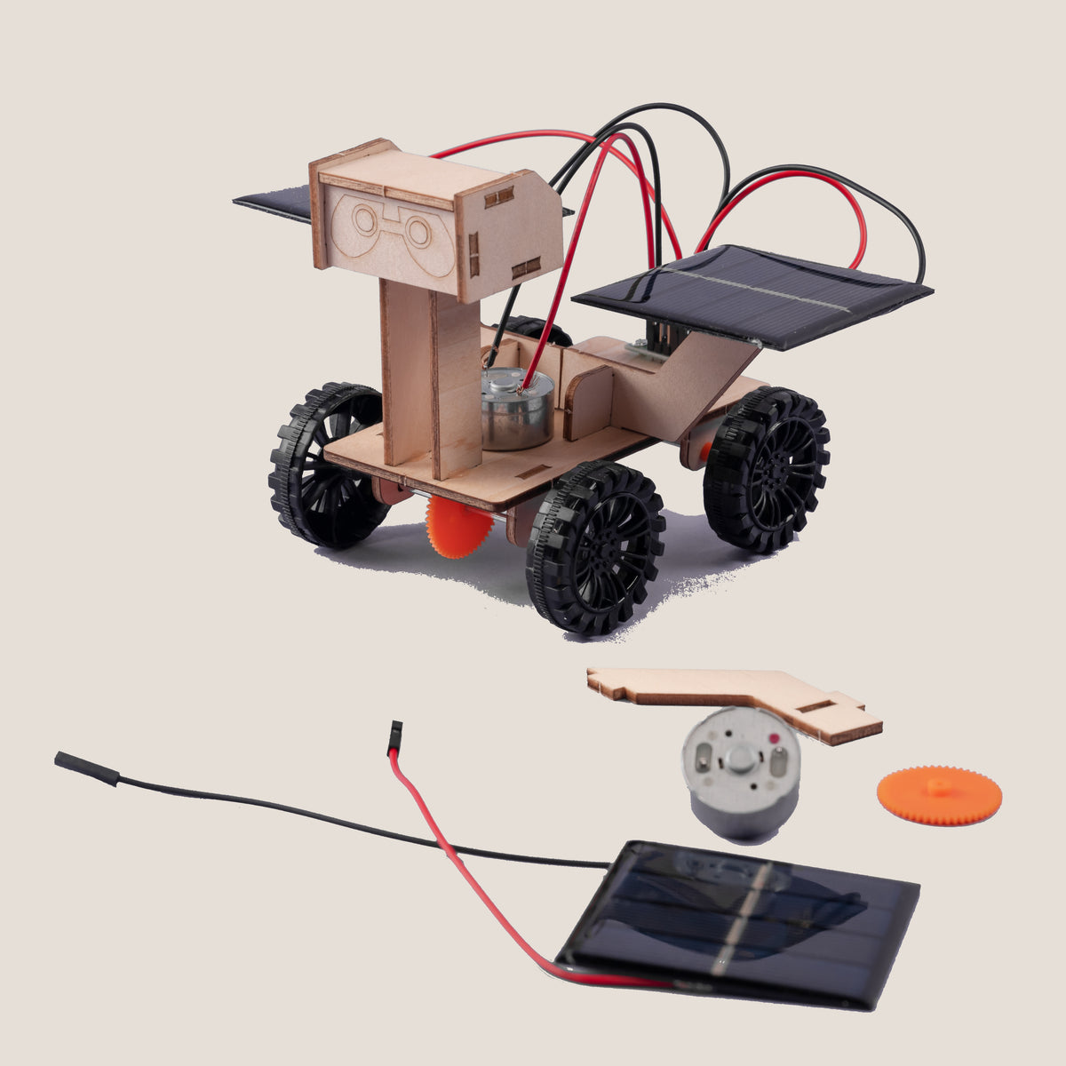 Solar Rover Toy Cannon