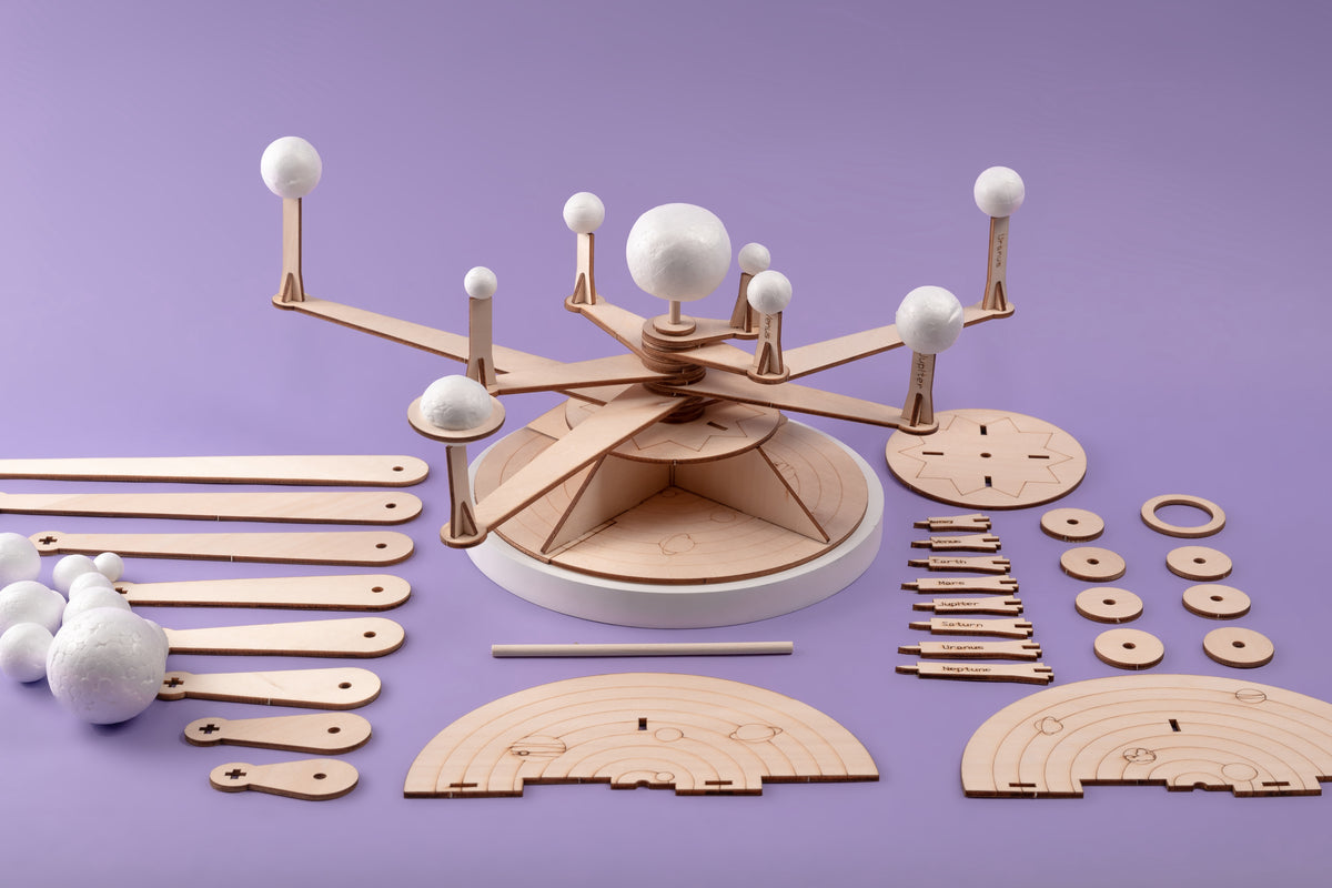 Solar System Assembly Model Kit Solar System Model DIY Kit, Educational STEM Toy