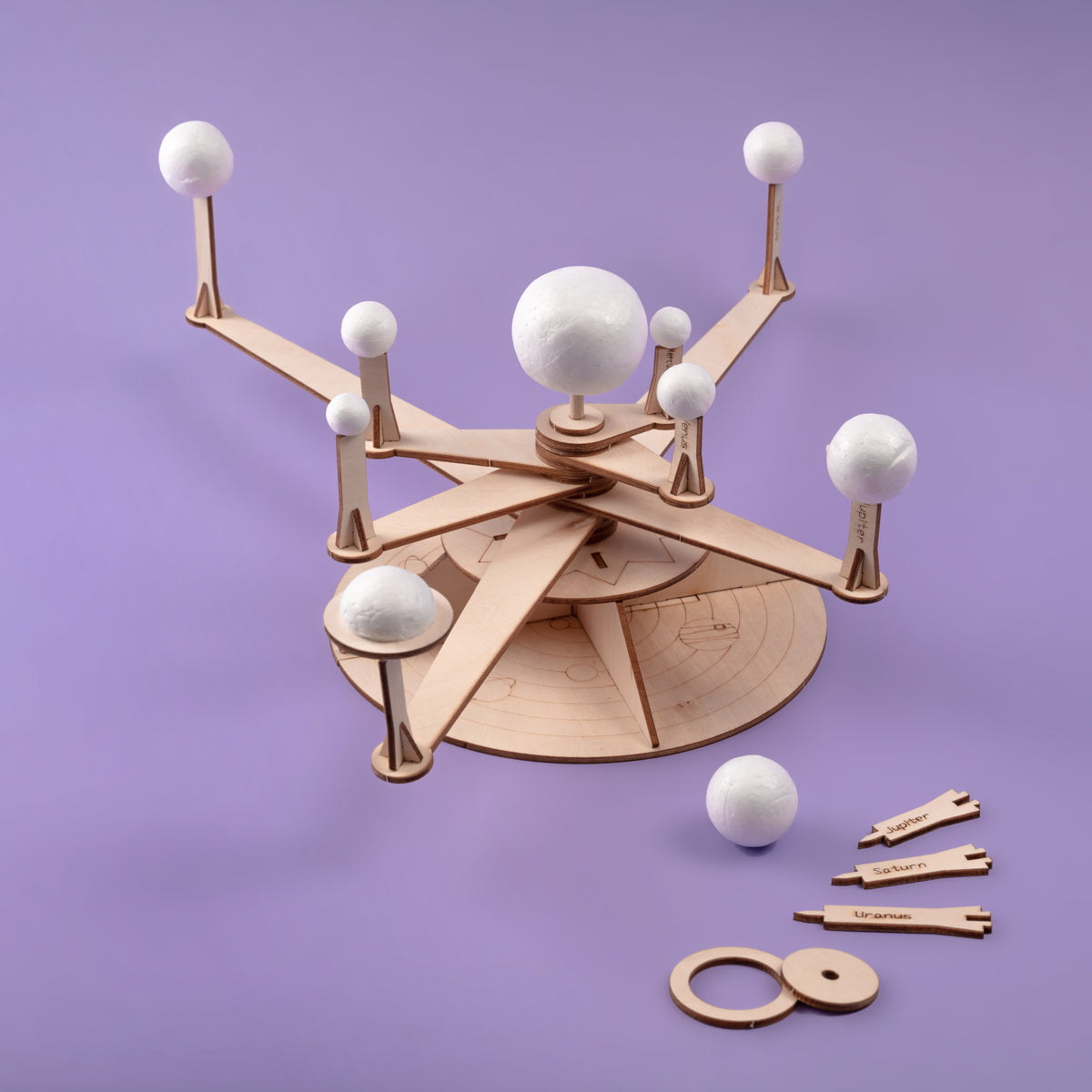 Solar System Assembly Model Kit Solar System Model DIY Kit, Educational STEM Toy