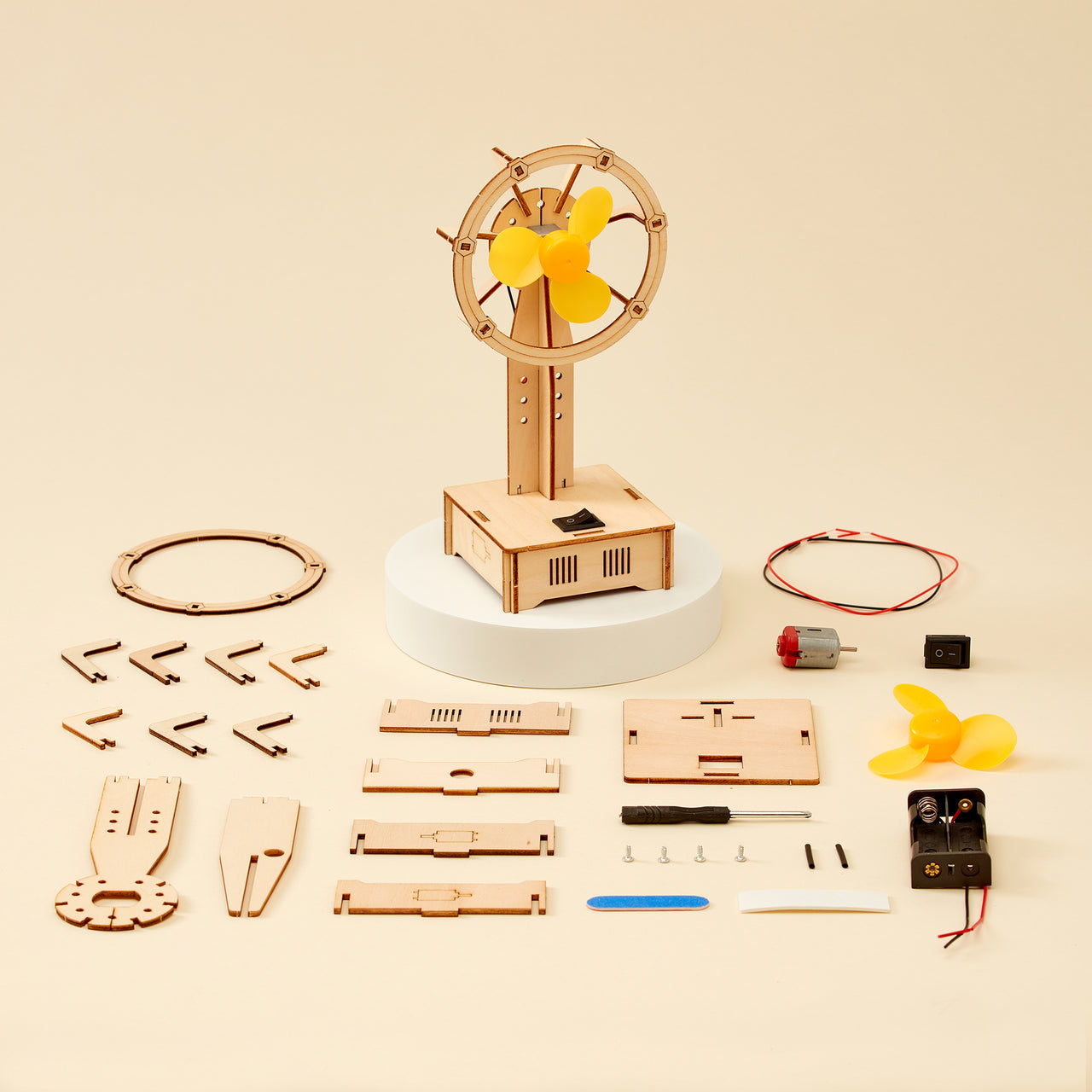 Kit de bricolage pour ventilateur électrique CreateKit