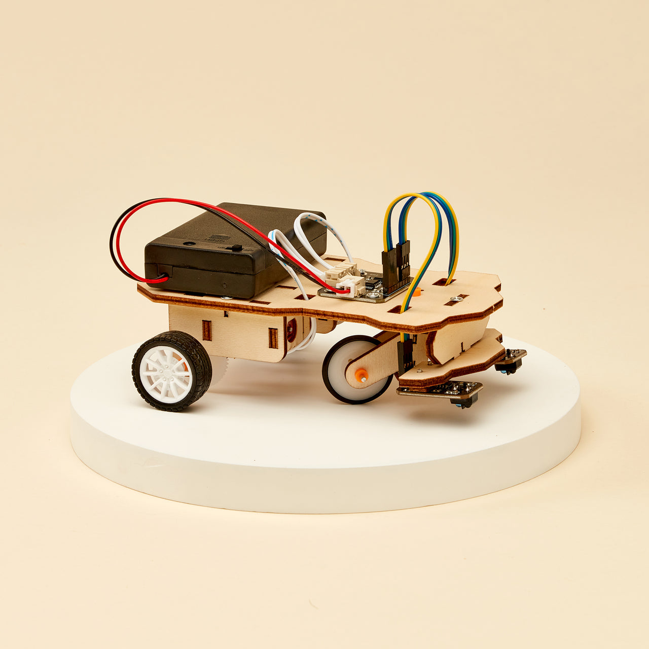 Line Follower Robot DIY Kit, Educational STEM Toy