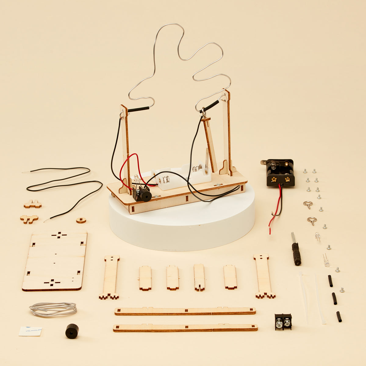 Buzz Wire Game Rabbit Buzz Wire Game DIY Kit, Educational STEM Toy