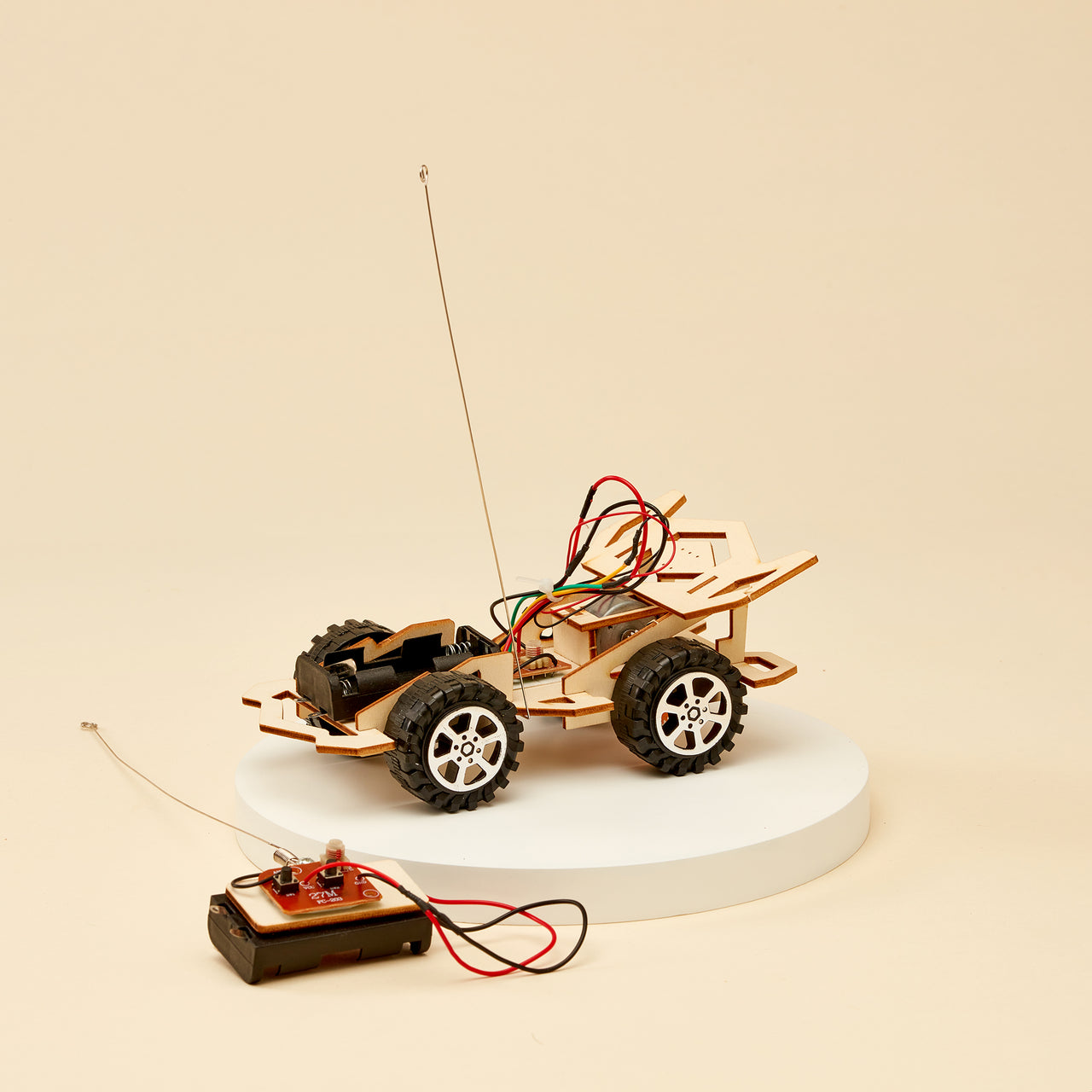 Radio-Controlled Car DIY Kit, Educational STEM Toy