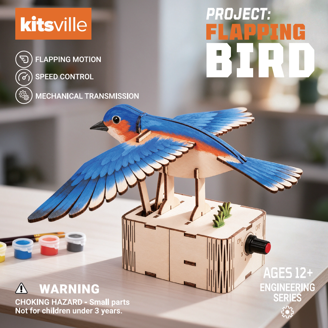 DIY Flapping Bird Engineering Kit